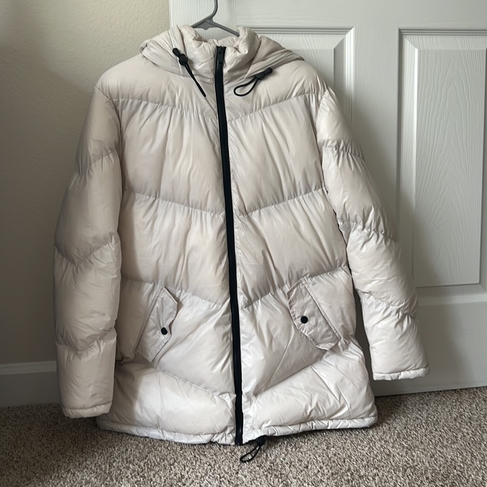 White Puffer Jacket